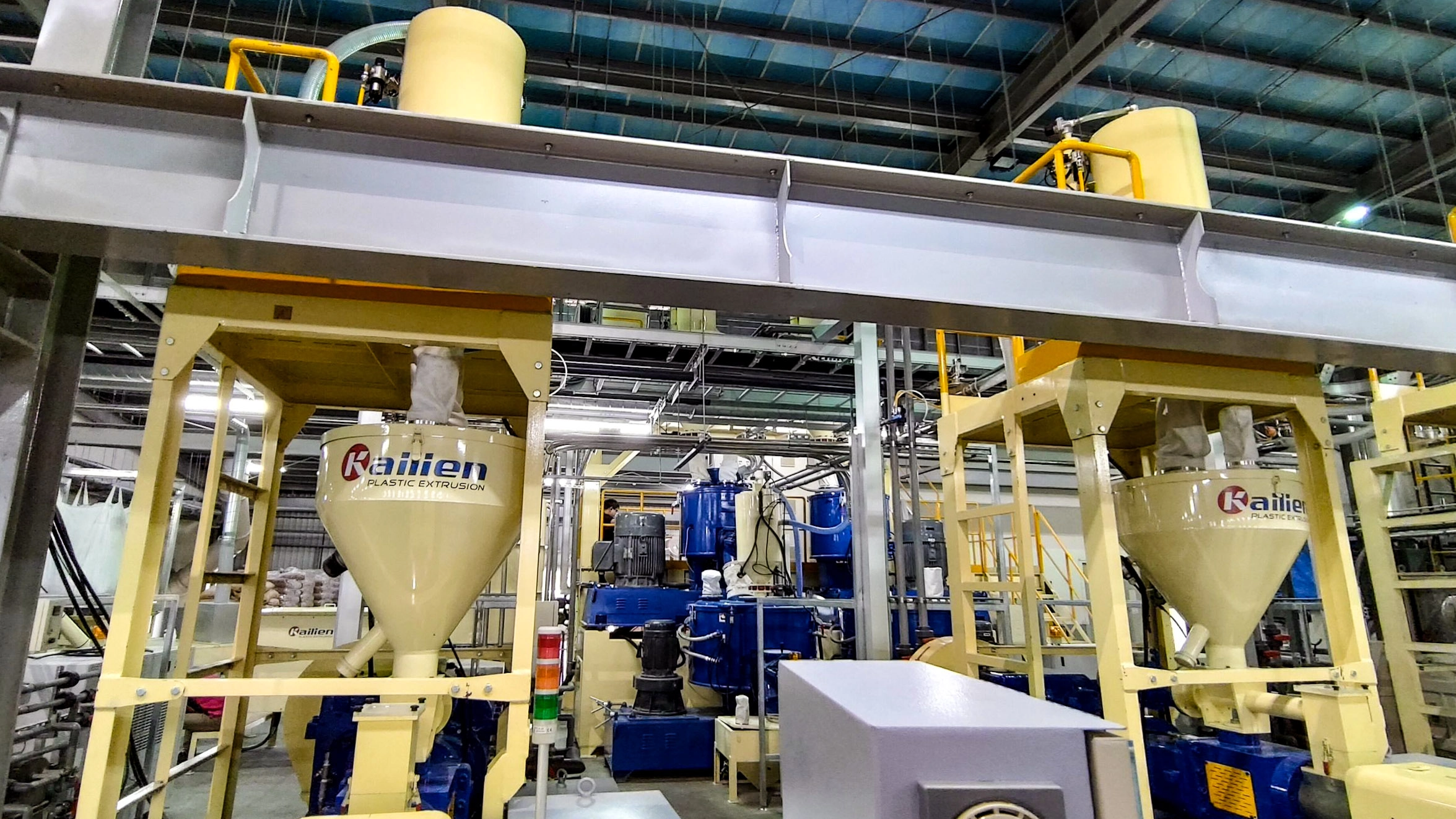 Taiwanese extruder manufacturer Kailien provides PVC extrusion solutions